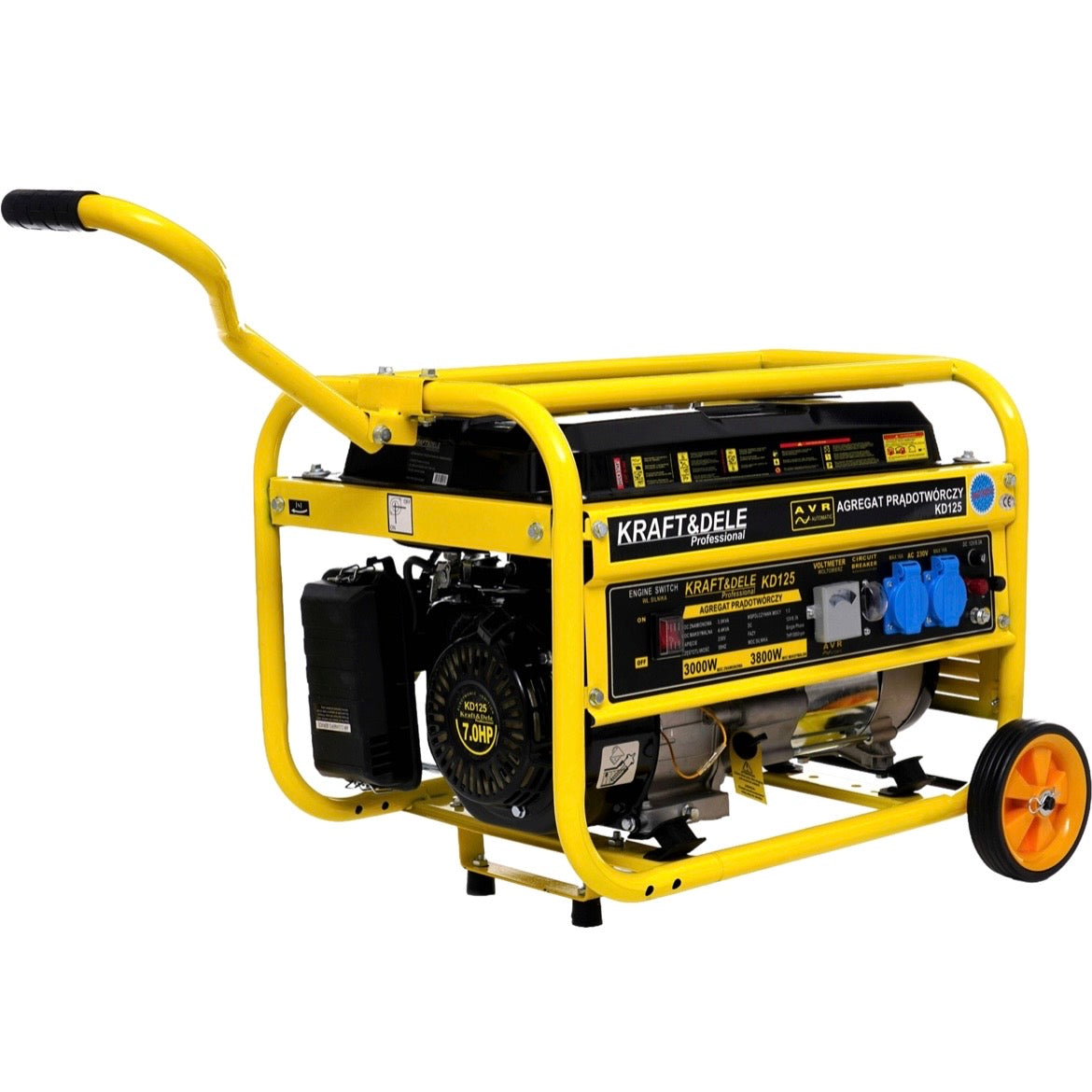 Stromgenerator 3,8 kW Benzin 230V Notstromaggregat Generator