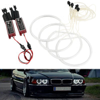 4 x CCFL Angel Eyes Standlichtringe Set BMW E36 E38 E39 E46 Projektor Lampe