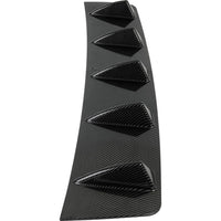 Carbon Optik Heckdiffusor Ansatz Spoiler Diffusor Hecklippe Audi A6 4F Limo