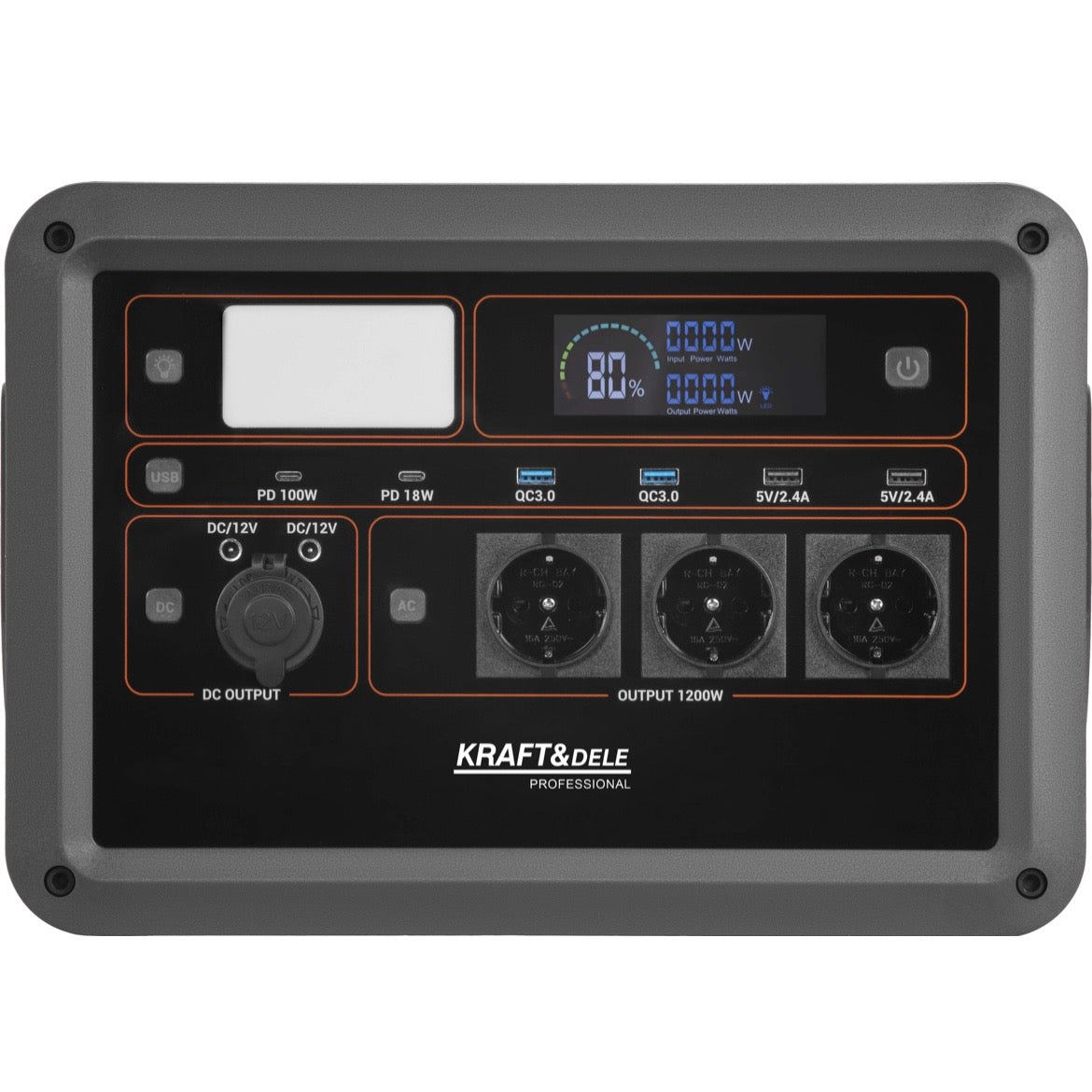 Powerstation 1152Wh 1200W Tragbare Stromversorgung