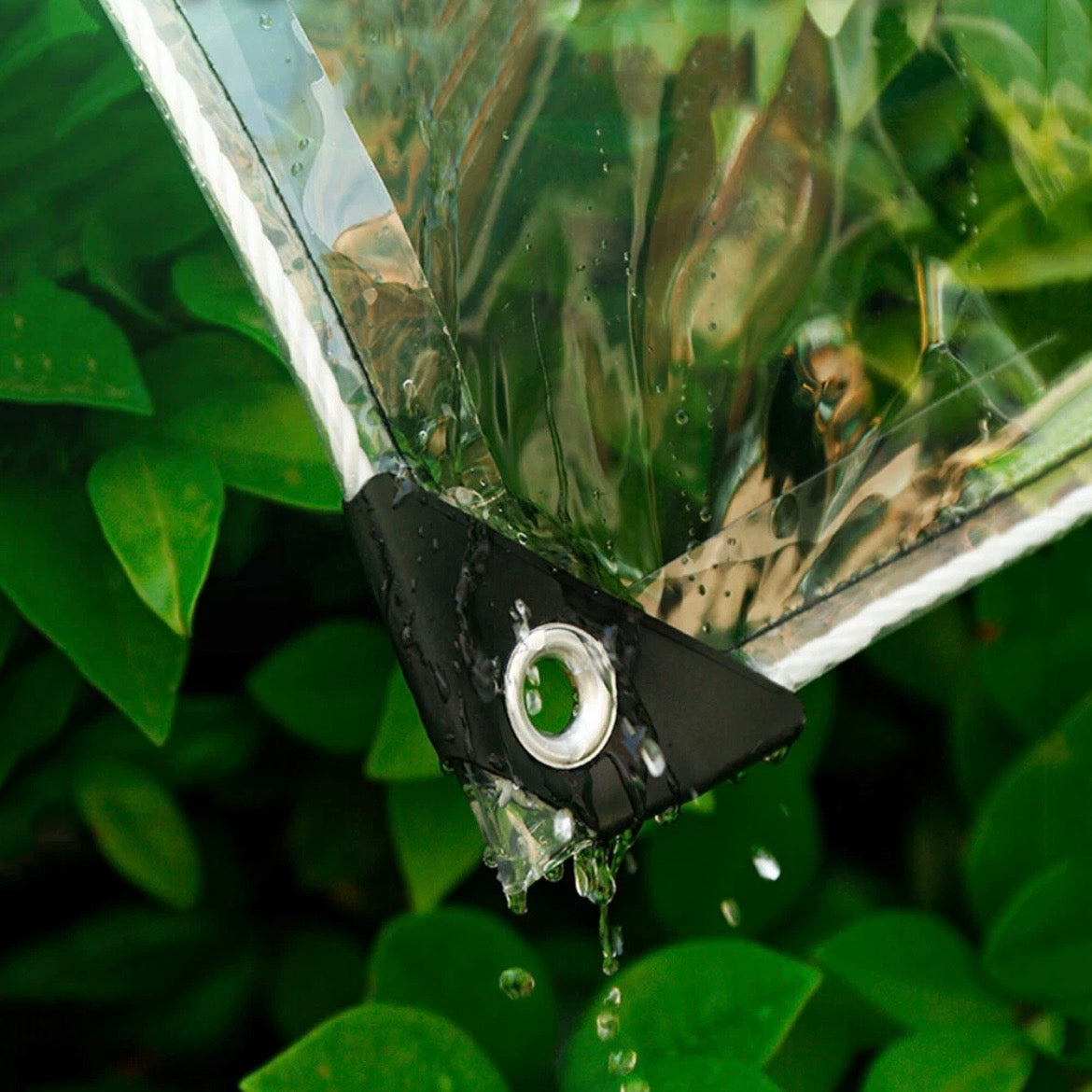 Wasserdichte Transparente Plane 3x4m Schutzplane Folie Klare