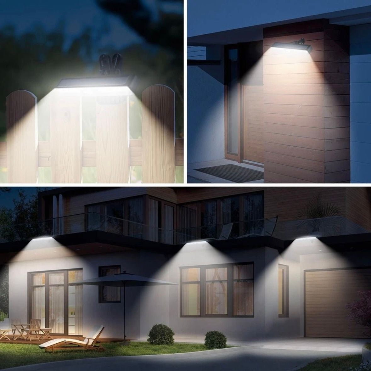 2x Solarleuchten Solarleuchte Beleuchtung Lampe Solarlampe