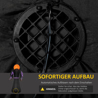 Halloween Aufblasbarer Kürbisgeist LED Beleuchtung Halloween Deko Outdoor