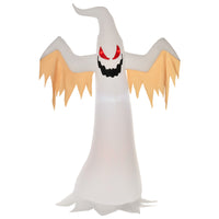 Halloween Aufblasbares Gespenst 240cm LED Beleuchtung Gartendeko