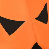 Halloween Selbstaufblasender Kürbis LED Outdoor Katze Deko