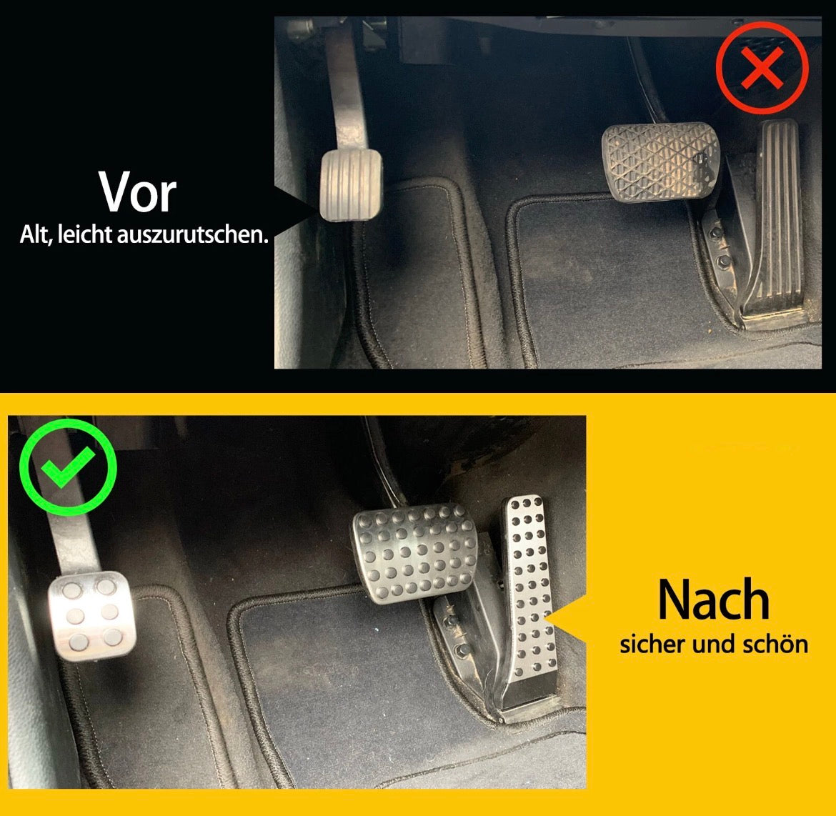 Automatik Sport Pedale Für MercedesBenz W210 W211 W212 W203 W204 W205 W221 W222