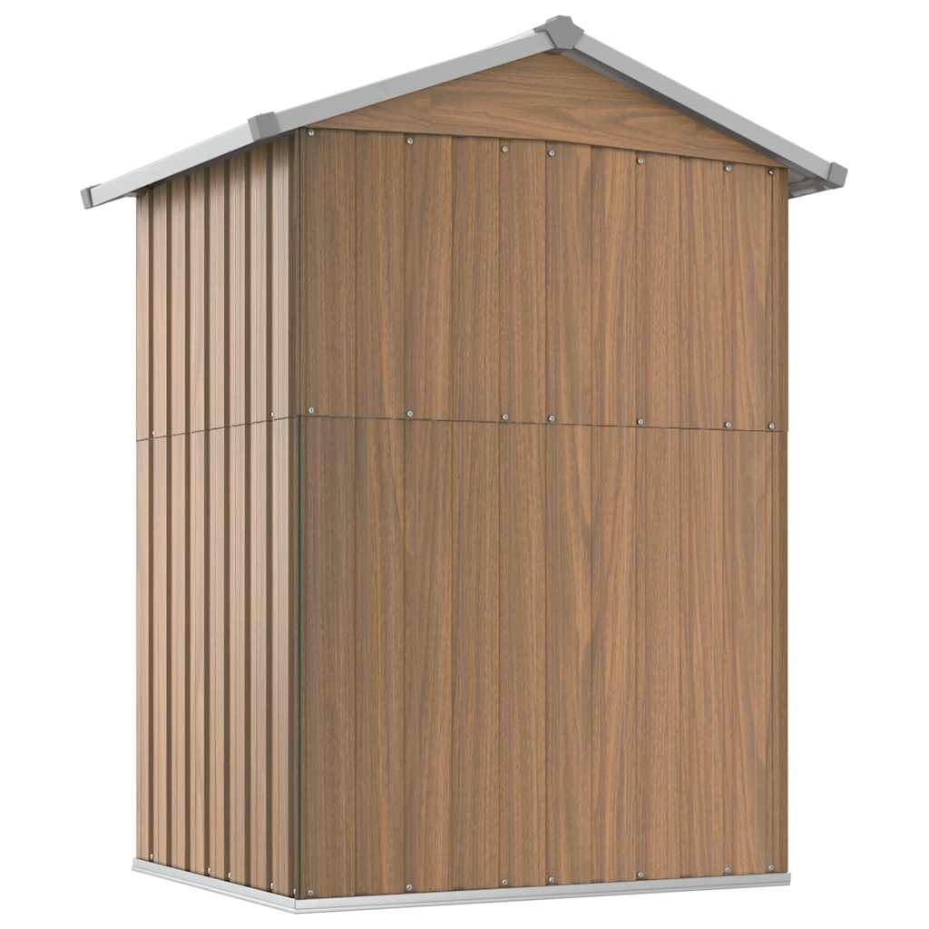 Gartenhaus Verzinkt 126x97,5x177cm Gerätehaus Geräteschuppen Schuppen