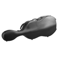 Cellokoffer 4/4 Kohlefaser Hartschale Tragegurte Rucksack Transportkoffer