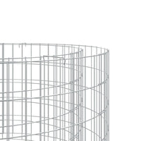 Gabionen Feuerstelle 100cm Feuerkorb Gartenfeuer Feuerschale