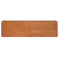 Hochbeet Cortenstahl Pflanzbeet Pflanzkasten 160x40x45cm