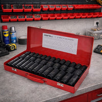 35tlg Schlagschrauber Nuss Set 1/2” Schrauber Schlagnüsse