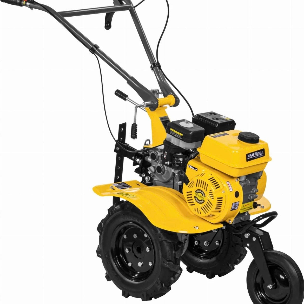 Benzin Motorhacke Gartenfräse Kultivator Pflug Häufler