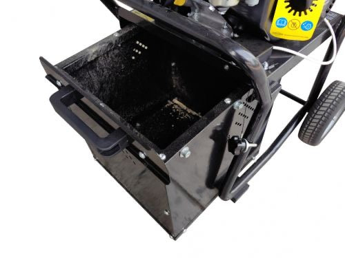 Kompakter Holzschredder Schredder 6PS 40L Holz Garten