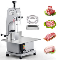 Fleischbandsäge Knochensäge 650W Knochenschneidemaschine Tischgerät
