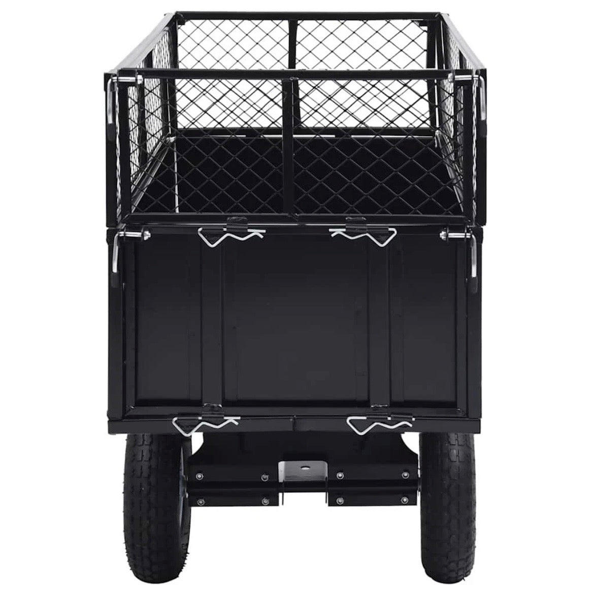 Kippanhänger Gartenwagen Rasenmäher Anhänger 150kg