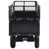 Kippanhänger Gartenwagen Rasenmäher Anhänger 150kg