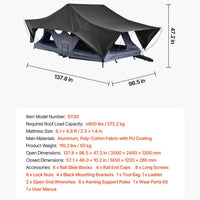 Autodachzelt Faltbar Dachzelt Autozelt Zelt Camping Outdoor