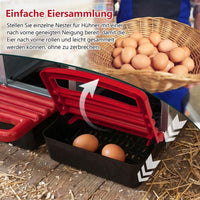 3er Legenest Hühnernest Brutnest Legebox für Hühner