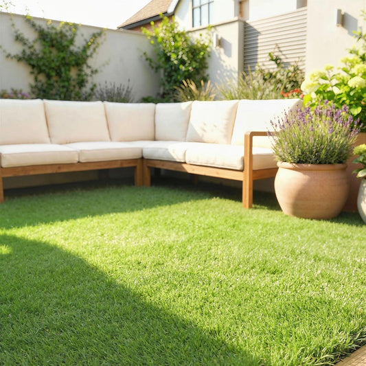 Kunstrasen 100x400cm Outdoor Teppich 10mm Rasen Bodenbelag
