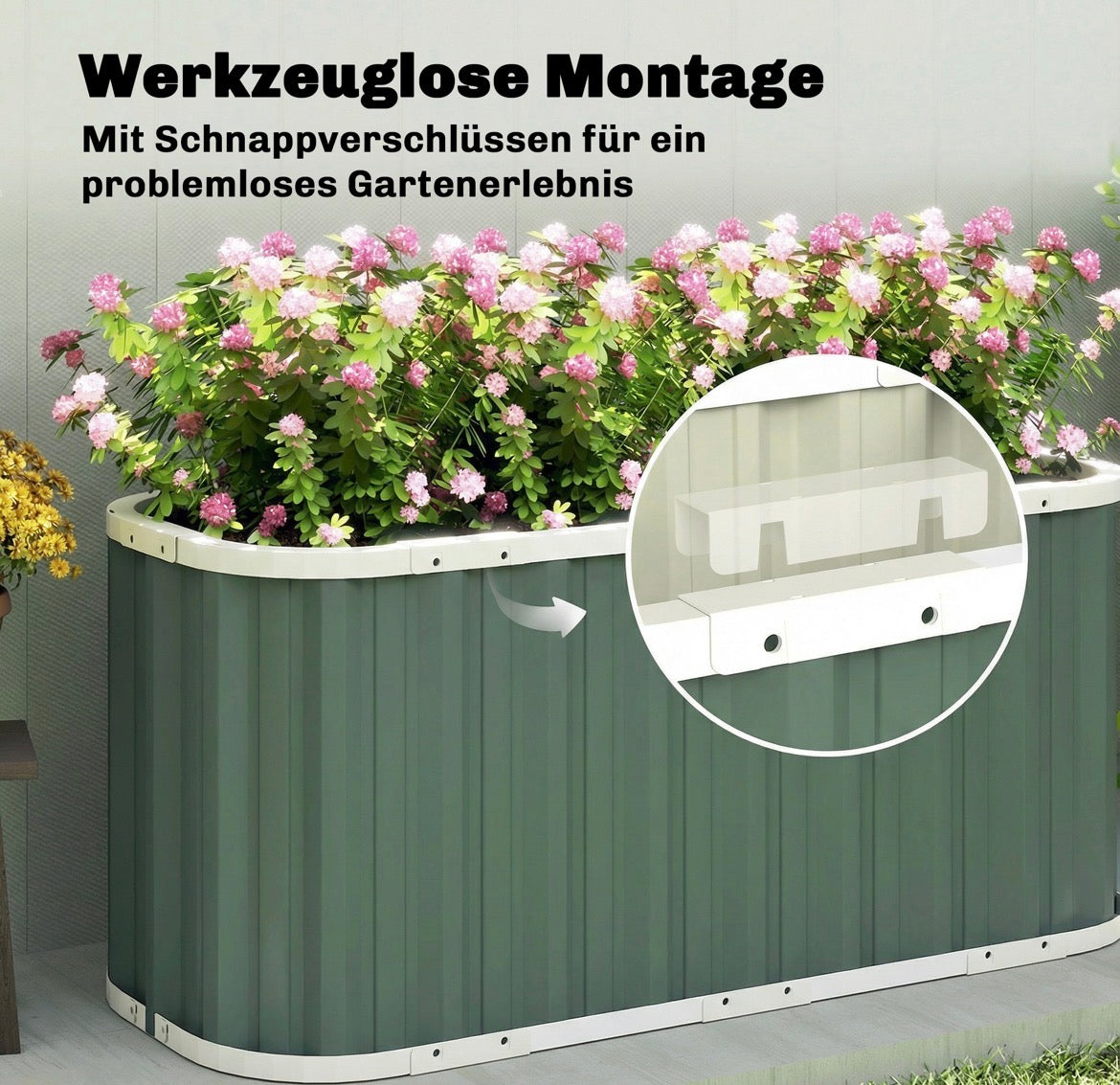 Hochbeet Gartenbeet Pflanzenetiketten Frühbeet