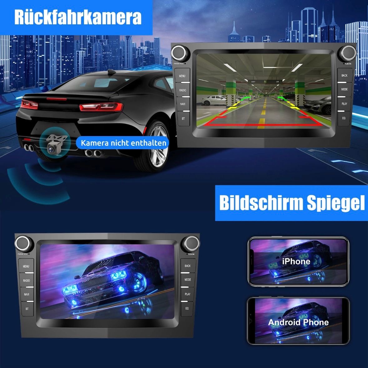 Android Autoradio Für Opel Meriva A Astra H Corsa CarPlay GPS RDS 32G