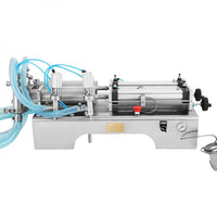 Füllmaschine 10W Flüssigkeitsabfüllmaschine 100-1000ML Doppelkopf Abfüller
