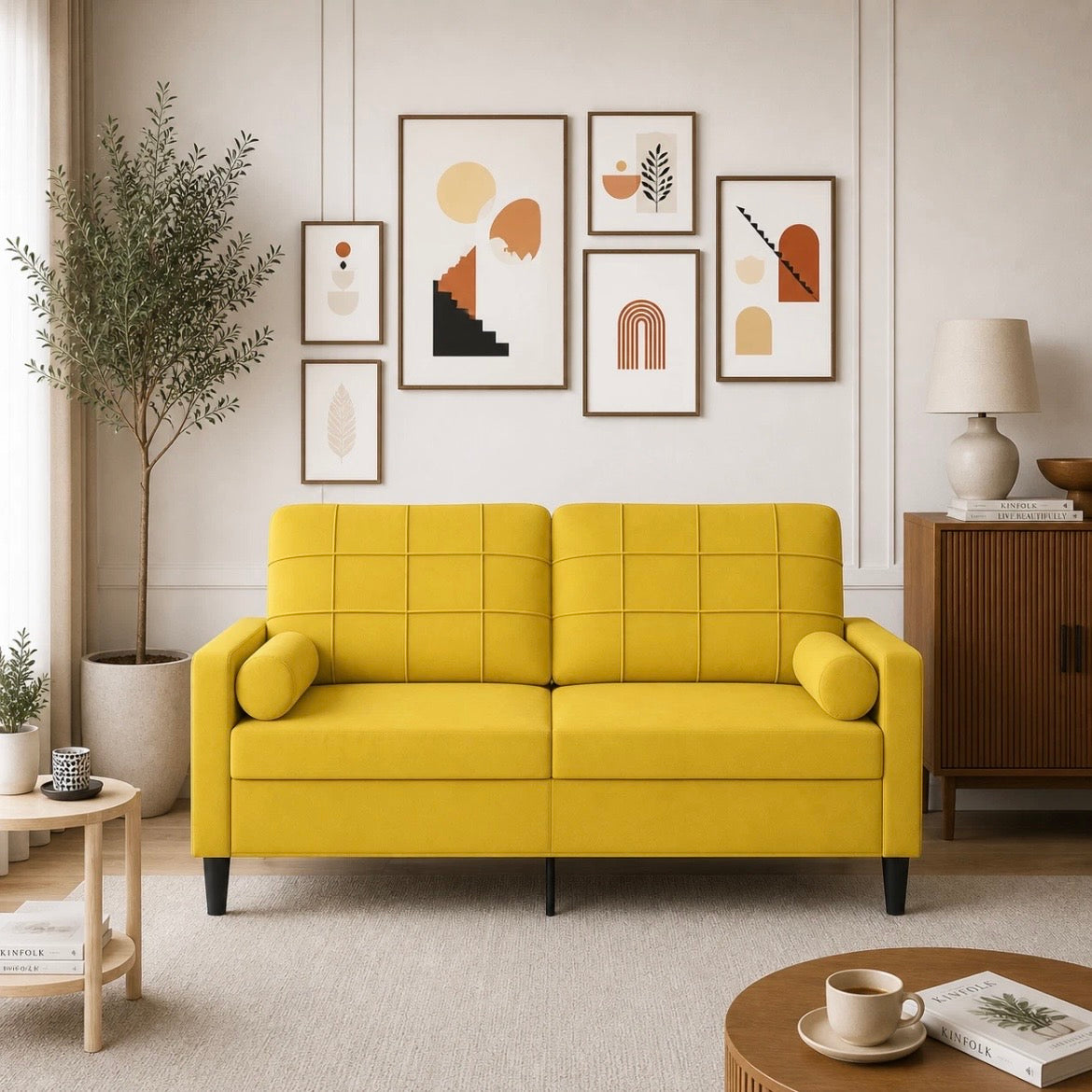 2 Sitzer Couch Sofa Polstersofa Wohnzimmer Couch
