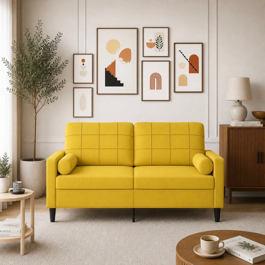 2 Sitzer Couch Sofa Polstersofa Wohnzimmer Couch