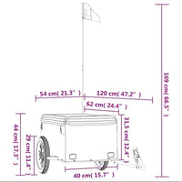 Fahrrad Transportanhänger Anhänger Lastenanhänger Cargo Bike
