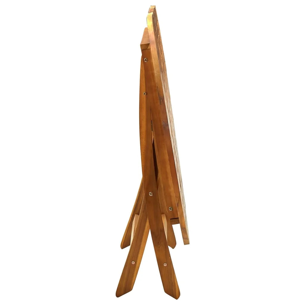 Klappbarer Gartentisch 160x85x75cm Holztisch Klapptisch