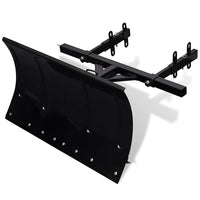 Schneeschild 80x44cm Stahl 15kg Schneefraese 5 Winkel Einstellbar