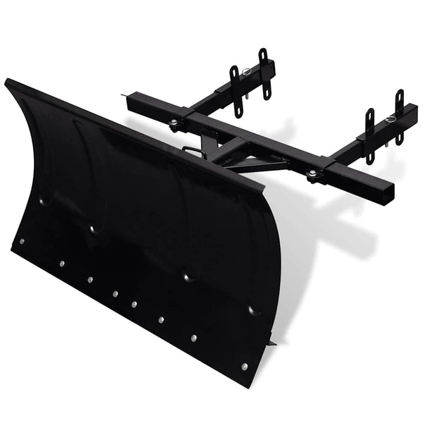 Schneeschild 80x44cm Stahl 15kg Schneefraese 5 Winkel Einstellbar