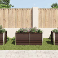 Hochbeet Garten Beet 160x80x77cm Braun Gartenbeet Pflanzkasten