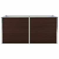Hochbeet Garten Beet 160x80x77cm Braun Gartenbeet Pflanzkasten
