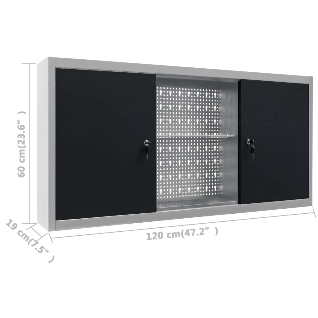 Werkbank 3 Werkzeugwaende 1 Wandschrank Werkstatt Arbeitsplatz Werkstatteinrichtung