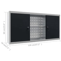 Werkbank 3 Werkzeugwaende 1 Wandschrank Werkstatt Arbeitsplatz Werkstatteinrichtung