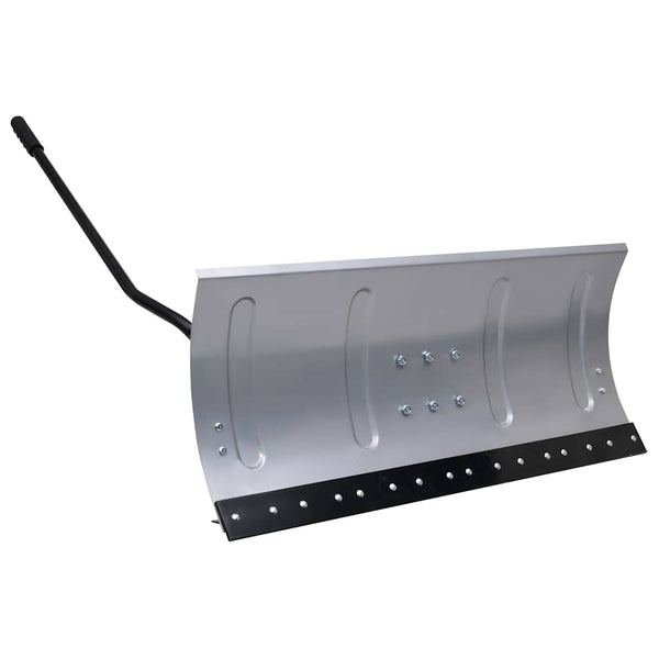 Schneeschild Rasentraktor 100cm Silber Räumschild Winter