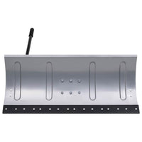 Schneeschild Rasentraktor 100cm Silber Räumschild Winter