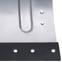 Schneeschild Rasentraktor 100cm Silber Räumschild Winter