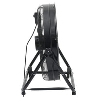 Trommelventilator 60 cm 172 W  Industriell Standventilator Hallenventilator