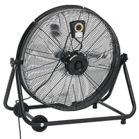 Trommelventilator 60 cm 172 W  Industriell Standventilator Hallenventilator