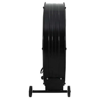 Trommelventilator Industriell 77 cm 187 W Standventilator Rollen 3 Stufen