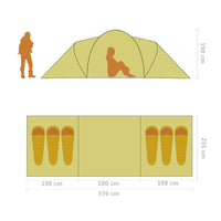 Campingzelt Zelt Outdoor Camping  576x235x190cm
