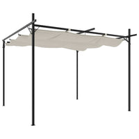 Pergola Schiebedach Pavillon 395x292x230cm Dach Gartenpavillon