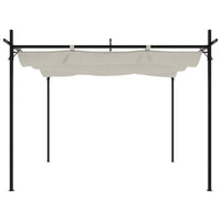 Pergola Schiebedach Pavillon 395x292x230cm Dach Gartenpavillon