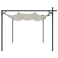 Pergola Schiebedach Pavillon 395x292x230cm Dach Gartenpavillon