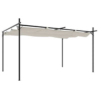 Pergola Schiebedach Pavillon 395x292x230cm Dach Gartenpavillon