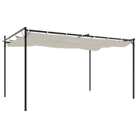 Pergola Schiebedach Pavillon 395x292x230cm Dach Gartenpavillon