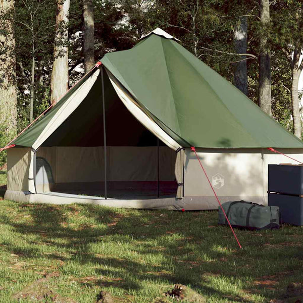 Tipi Familienzelt 6 Personen Campingzelt 305x305x200cm