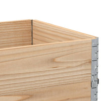 Paletten Aufsatzrahmen Palettenzubehör Stapler Palettenrahmen 3x 80x60cm